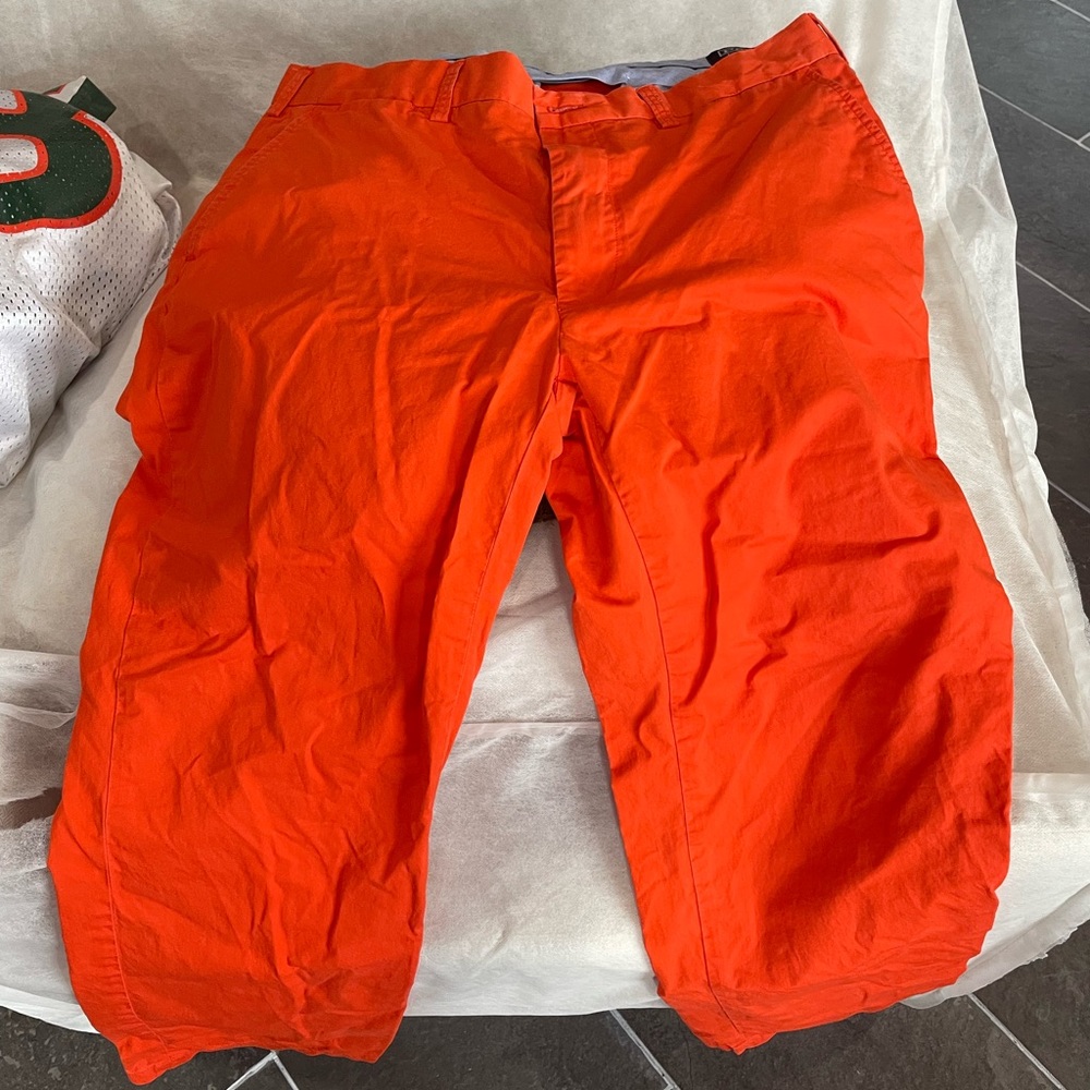 Ralph Lauren Polo slacks - bright orange